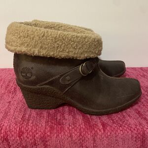 Timberland Earthkeepers Bayden Leather Ankle Boots Brown Size 9